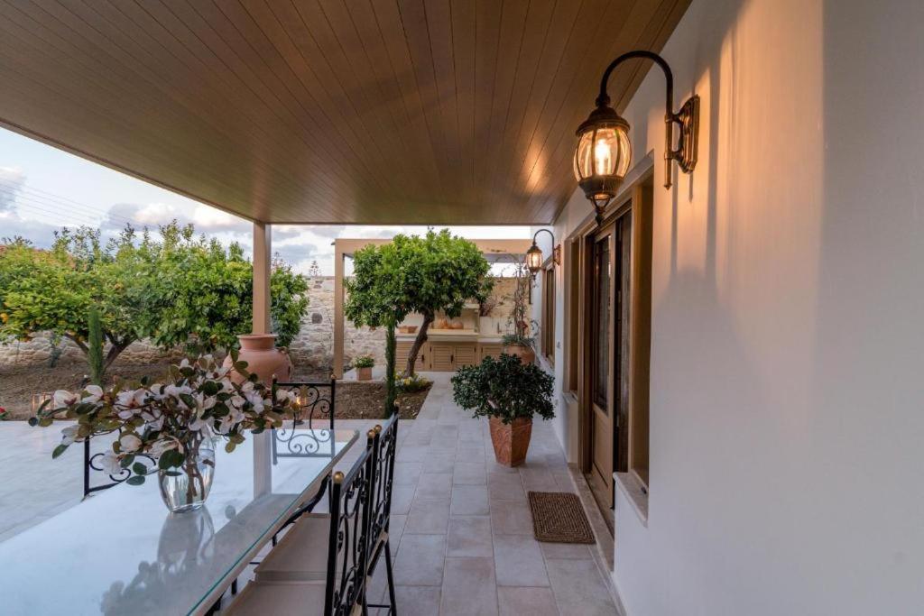 Cretan Rhapsody - Rustick Villa In Siva Sívas Dış mekan fotoğraf